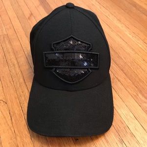 Harley snap back hat